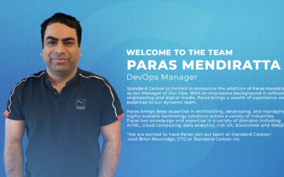 Standard Carbon Welcomes Paras Mendiratta as DevOps Manager
