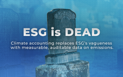 ESG is DEAD