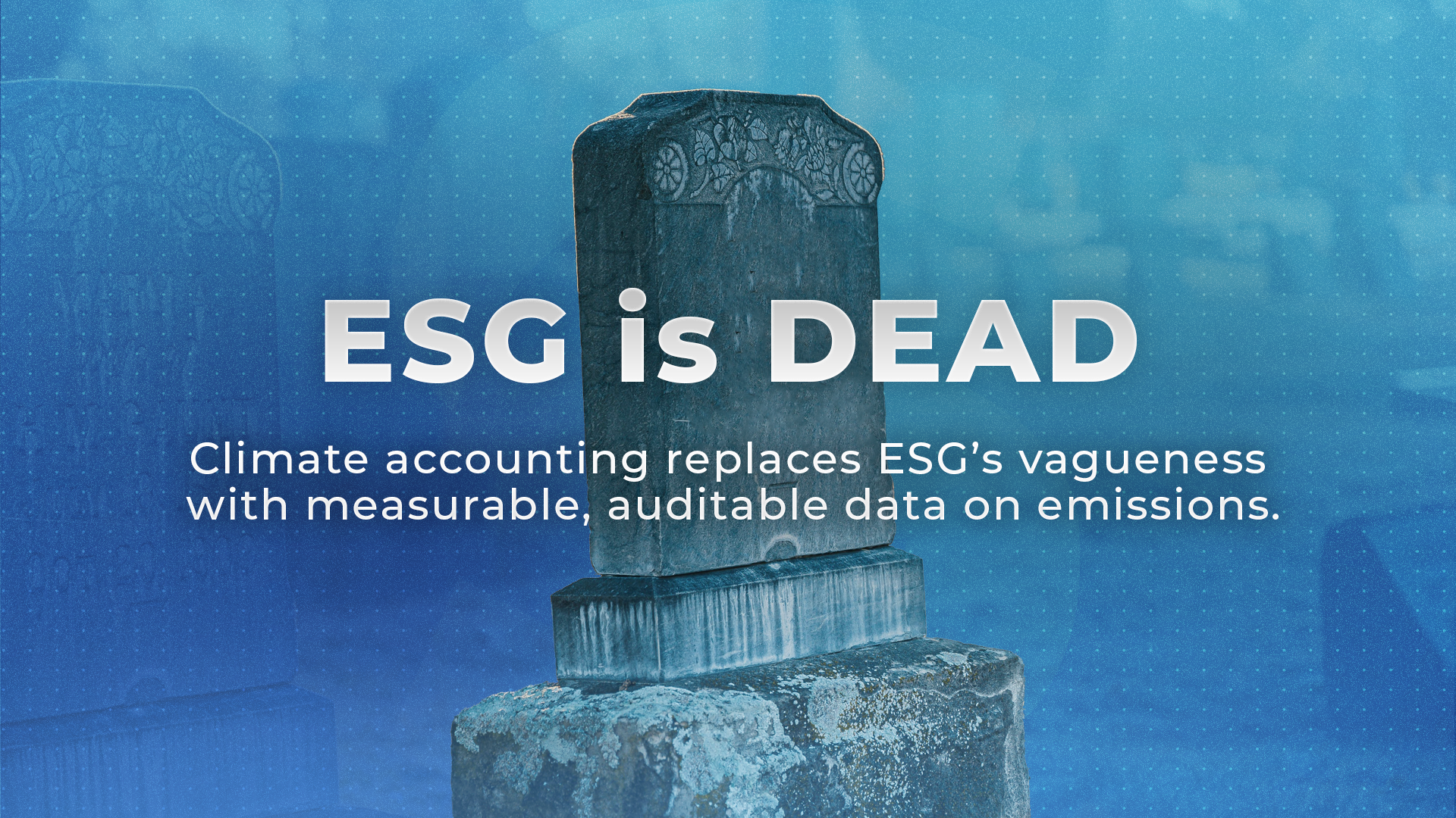 ESG is Dead